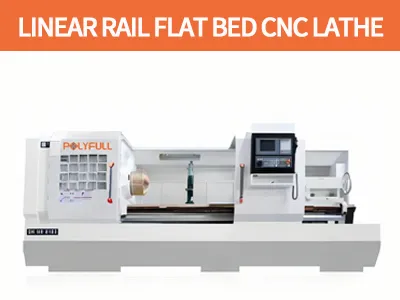 Γραμμική σιδηροτροχιά επίπεδη κρεβάτι CNC τόρνο: Κατασκευή υψηλής ακρίβειας γ...